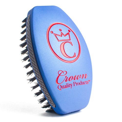 Prime Blue | Hard Flex Bristle | Caesar 2.0, 360 Wave Brush - Curved Brush King