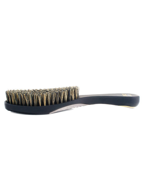 Matte Onyx Black | Medium Wave Brush | Crown 2.0 360 Sport Wave Brush (CQP) - Curved Brush King