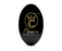Onyx Black - Engraved Logo - Hard Flex Bristle - Caesar Original 360 Gold Wave Brush (Crown Quality Products - CQP) - Curved Brush King
