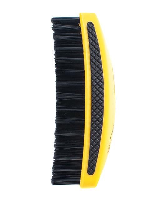 Challenger Yellow - Hard - Caesar 2.0 360 Sport Wave Brush (CQP) - Curved Brush King