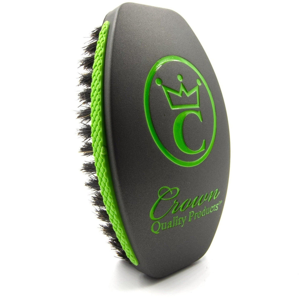 Graphite - Soft - Caesar 2.0 360 Sport Wave Brush (CQP) - Curved Brush King