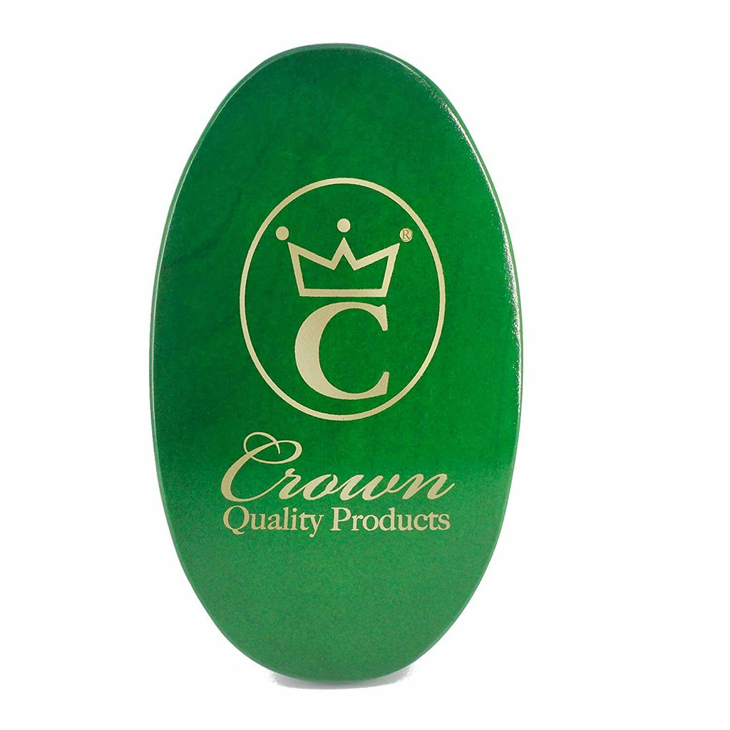 360 Gold Wave Brush - Caesar - Emerald Green Soft (Crown Quality Products - CQP) - Curved Brush King