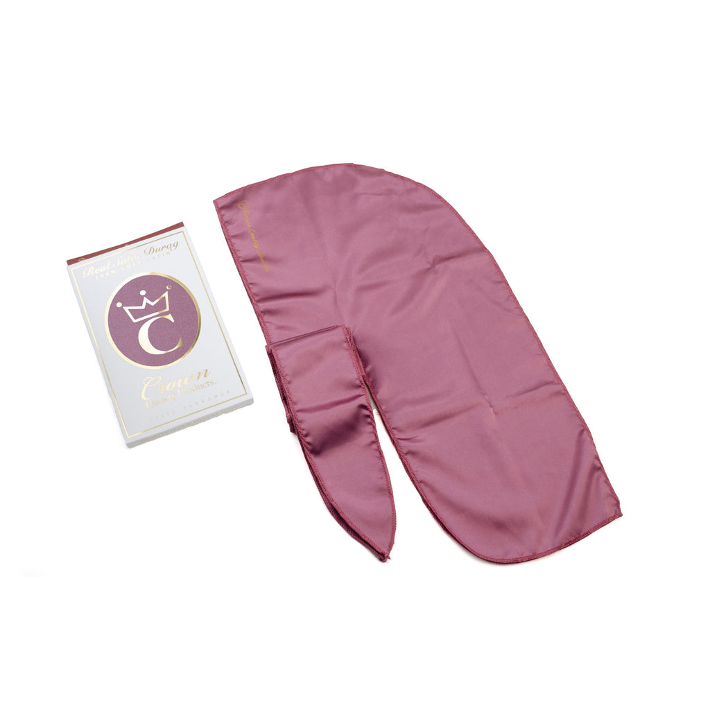 CQP Real Satin Du-rags - Curved Brush King