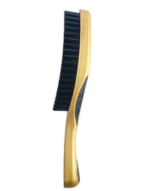 Metallic Yellow - Hard - Crown 2.0 360 Sport Wave Brush (CQP) - Curved Brush King