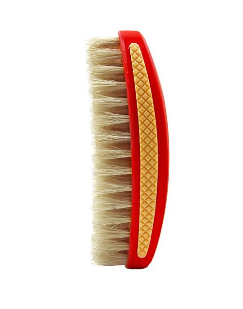 Rarri Red - Medium Soft - Caesar 2.0 360 Sport Wave Brush (CQP) - Curved Brush King