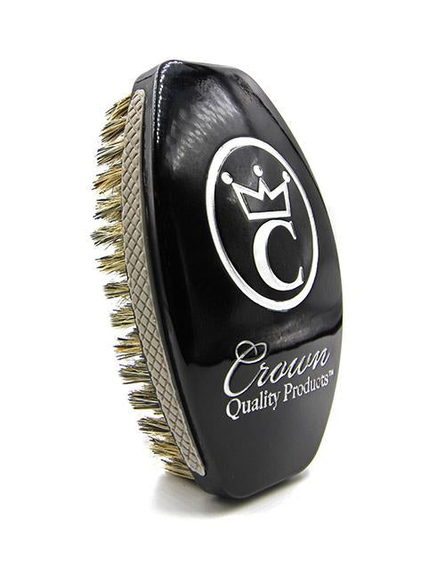 Diamond Black - Medium - Caesar 2.0 360 Sport Wave Brush (CQP) - Curved Brush King