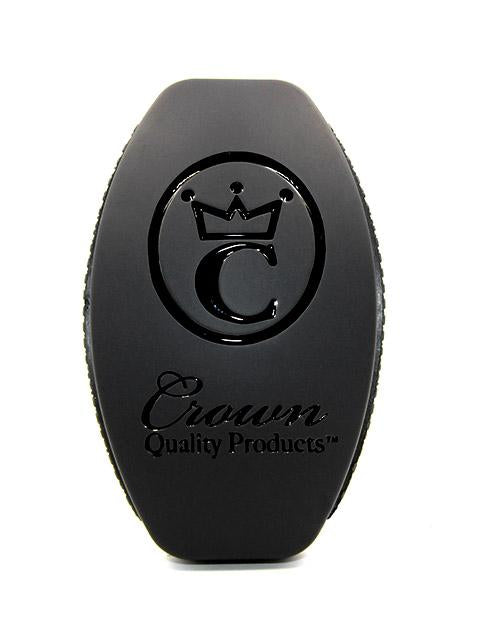 Triple Black - Medium - Caesar 2.0 360 Sport Wave Brush (CQP) - Curved Brush King