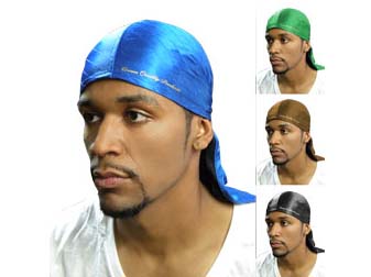 CQP Diamond Ultra-Compression Du-Rag (Crown Quality Products) - Curved Brush King
